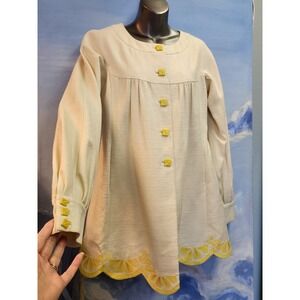 Rebecca Taylor 4 NEW‎ Applique Swing Jacket $625